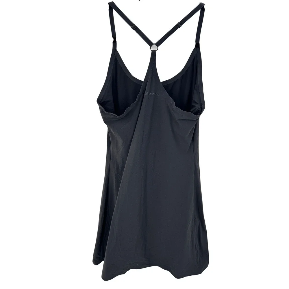 Outdoor Voices The Exercise Lined Tennis Golf Mini Dress Women's Size XS Black